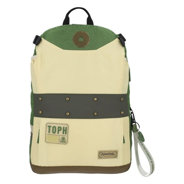 Mochila Avatar Toph Nacion De Tierra Yadatex Porta Laptop AVT009-BP156A