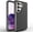 Black+Black, variant on For Samsung Galaxy S24/S24 Plus/S24 Ultra Shockproof Military Defender Case,Dark Blue+Blue