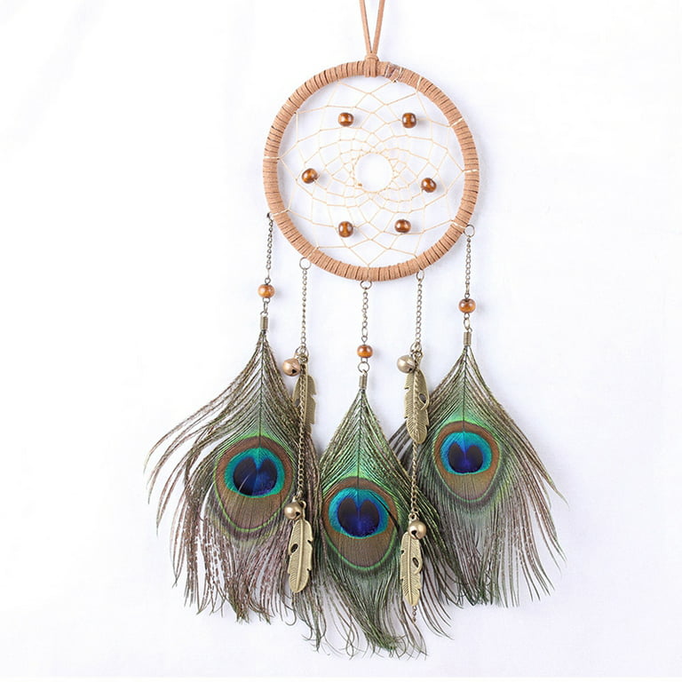 Handmade Colorful Dream Catcher Feathers Perfect Car Or Home Wall Hanging  Boho Nursery Decoration, Ornament, Gift, Wind Chime Craft, And Boho Nursery  Decor Supplies With From Peter0, $2.9
