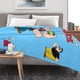 thumbnail image 5 of El Show de Quick Draw McGraw anti-pilling, suave, ligera, esponjosa y acogedora de lujo para hogar y cocina – Perfecta para niños y adultos,120X180cm, 5 of 6