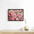 thumbnail image 3 of COMIO Valentine's Day Bike Rose Flower Pink Floral Heart Love You More Porch Canvas Prints Wall Art 16x12in, 3 of 4