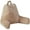 Taupe, variant on Cheer Collection Shredded Memory Foam TV Pillow & Backrest