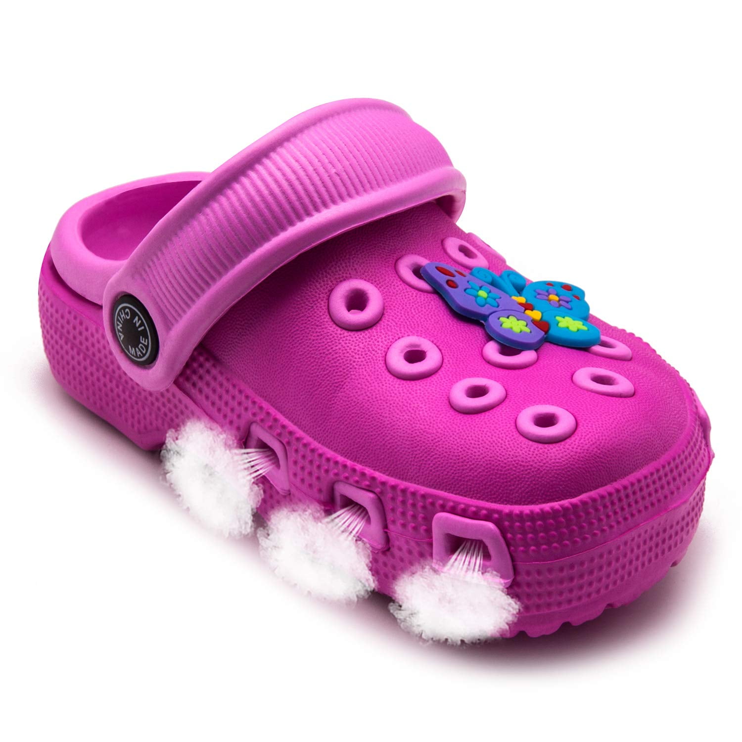Drecage Toddler Kids Cute Clogs Boys Girls Lightweight Garden Shoes Summer Sandals