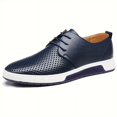 thumbnail image 1 of Men's Skate Shoes Plus Size Comfortable Breathable Non-Slip Rubber Sole Durable Laces for Outdoor Activities, 1 of 4