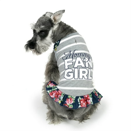 Vibrant Life "Mommy's Fan Girl" Dog Tank Dress