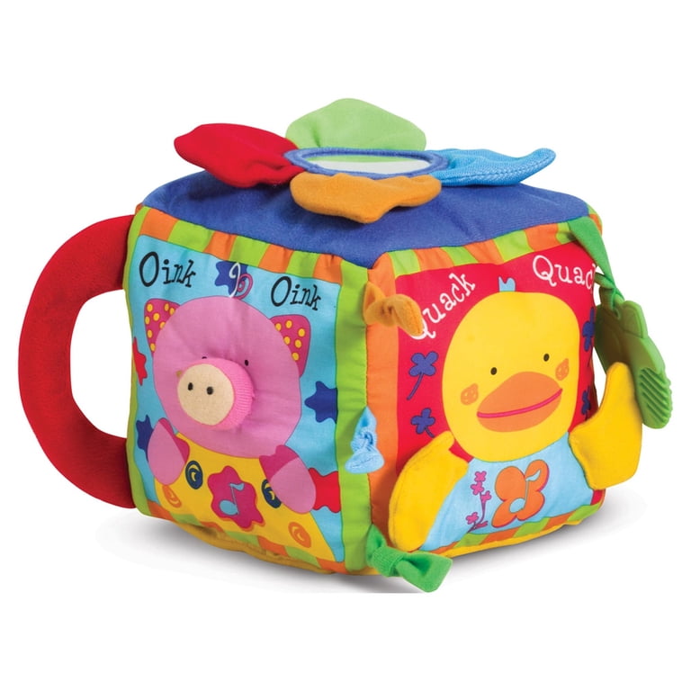 Melissa & Doug Farmyard Cube Musical Baby Toy photo 1