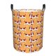 thumbnail image 1 of Balery Dachshund Dog Puppy Cesta de ropa redonda con asas, impermeable, independiente, para ropa, juguetes, dormitorio y familia-Medium, 1 of 6
