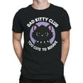 thumbnail image 2 of Bad Kitty Club: Too Cute to Behave Men's T-shirt, 2 of 3