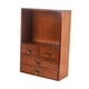 thumbnail image 2 of Organizador de Escritorio Vintage, Armario de Almacenamiento, Decorativo, Retro Rústico con Cajón, Caja de Almacenamiento de Escritorio de Madera para, 2 of 9