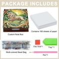 thumbnail image 3 of DIY Diamond Painting Kit Notepad Holder Majestic Lion Theme with Unique Diamond Style Essential for Craft Enthusiasts The Perfect Gift Choice, 3 of 7