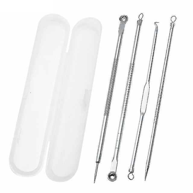 Kit de herramientas para el tratamiento del acné y el cuidado de la piel 2 en 1, 4 piezas HUOGUO