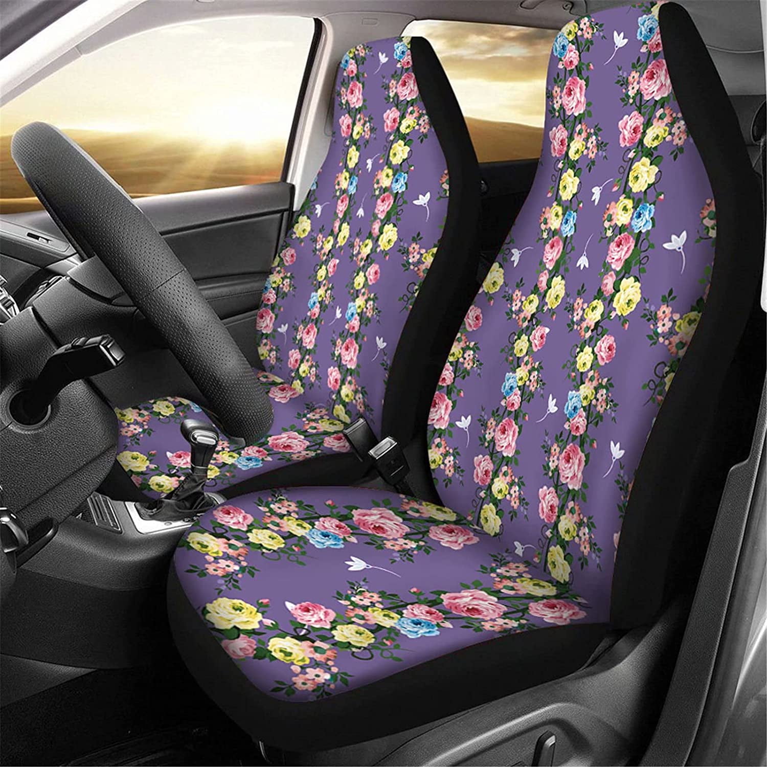 Purple seat covers hotsell