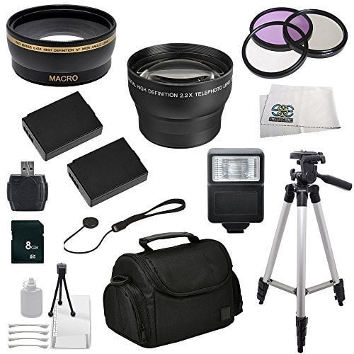 Essentials Accessory Package for Canon EOS Rebel T3 (1100D), T5 (1200D