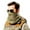 Khaki, variant on Military Men Camouflage Scarves Arab Desert Net Towel KeffIyeh Net Cloth Scarf Shawl