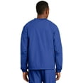 thumbnail image 3 of Sport-Tek Men's Rib Knit V-Neck Collar Soft Raglan Wind Shirt, 3 of 4