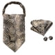 thumbnail image 5 of Set de Ascot y Pañuelo Barry.Wang Champagne Gris de Seda 126 cm, 5 of 7