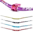 thumbnail image 2 of 720MM / 780MM Mountain Bike Handlebar 31.8mm Aleac Riser Long Black 720mm, 2 of 8
