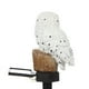 thumbnail image 4 of Lámpara solar de búho para jardín, 2W, IP65 resistente al agua, diseño blanco, energía ecológica, carga rápida en 6-8 horas, ideal para exteriores., 4 of 7