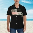thumbnail image 3 of I Love Pickles Mens Hawaiian Shirt Short Sleeve Casual Button Up Tropical Summer Beach Shirt, 3 of 9