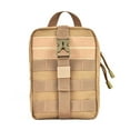 thumbnail image 2 of Sac de Rangement Extérieur Chasse Camping Randonnée Randonnée Accessoires de Survie Pochette de Taille Pêche Alpinisme Poche en Tissu Oxford Khaki, 2 of 6
