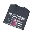 thumbnail image 4 of In October We Wear Pink Breast Cancer Awareness Month TShirt, 4 of 4