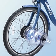 Viribus MC 350 Electric Tricycle for Adults, 24 7-Speed Folding Electric Tricycle with 350W Motor 36V 13Ah Battery Blue,Certified to UL 2849 by SGS