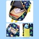 thumbnail image 5 of Mochila infantil para preescolar y guardería - Mochila de nylon para niños pequeños con bolsillos laterales, correas ajustables • Azul oscuro, amarillo, verde • 12,6x10,63x4,33 pulgadas, 5 of 9