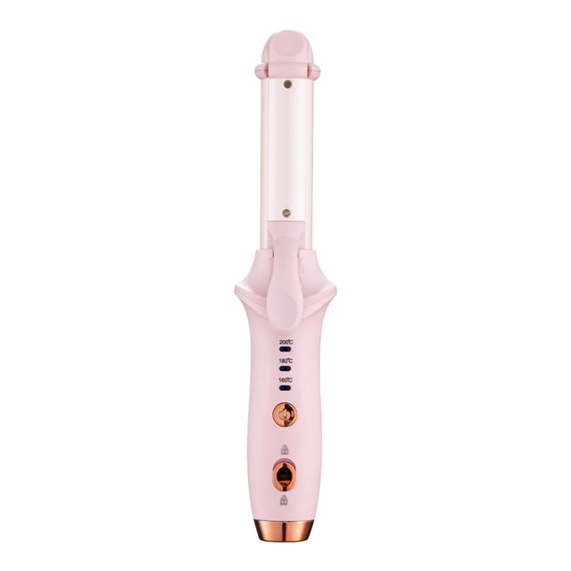 Plancha de pelo 2 en 1 doble uso flequillo bucle interior rosa TUNC Sencillez