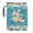 Easter Egg Lilies, variant on HELLHERO 1pcs Retro Book Organizer Bag 11.42 x 8.66 Inch Polyester Bible Case Bag Storage & Portability with Washable Birthday Gift for Books Lovers