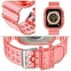 thumbnail image 2 of Correa de Silicona Transparente con Case para Apple Watch, Compatible con Todas las Series, 2 of 5