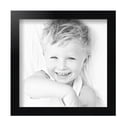 thumbnail image 2 of ArtToFrames 8" x 8" Satin Black Short Picture Frame, 8x8 inch Black Wood Poster Frame (WOM-1416), 2 Pack, 2 of 7