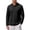Black, variant on Men Long Sleeve Cable Jacquard Textured Shirt Lapel Collar Two Button Placket Regular Fit Wrinkle Free Resort Outdoor Daily Casual Pullover White S
