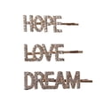 thumbnail image 5 of Seitruly 3 unids/set de horquillas para mujer, horquillas con letras brillantes, palabras en inglés, herramienta de estilismo de diamantes de imitación oro 1# 2piezas Seitruly CBP117494, 5 of 5