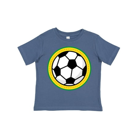 

Inktastic Soccer Ball Sports Gift Toddler Boy or Toddler Girl T-Shirt