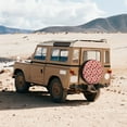 thumbnail image 5 of Haiem Spare Tire Cover , Wheel Cover with Strawberries printed, Camper Spare Tire Cover Fit for Jeep Wrangler Rv SUV Truck Travel Trailer-16 inch, 5 of 8