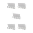 thumbnail image 2 of Maytalsory Phone Charging Holder Hook Socket Strong Sticky Stand Rack Bathroom Hanging Cell Phones Stand Rack Bathroom Hanging Shelf Hanger white 5Set, 2 of 6