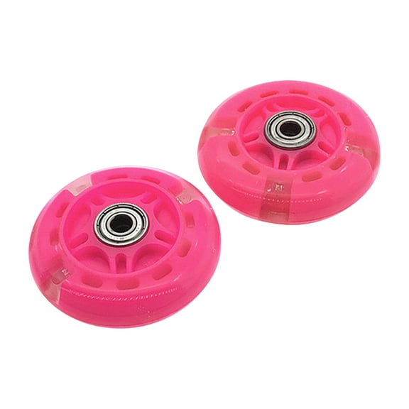 RUISINERY 2pieces Kids Scooters Wheel Flashing Lighting Wheel Children Scooters Wheel for Enhancing Stability