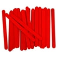 thumbnail image 2 of CraftySticks- 200 Pack 4.5 Inch Red Painted Popsicle Sticks, Wood Craft Sticks for Crafts, Learning and STEM Basics, 2 of 4