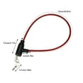 thumbnail image 3 of Steadline Bicycle Anti-Theft Cable Lock 8mm Steel Wire with 2 Keys Security Chain for Bike Scooter Motorcycle Outdoor Parking Heavy Duty Cut Resistant Portable Cycling Safety Accessory, 3 of 7