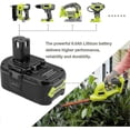 thumbnail image 5 of 18V 6.0Ah P108 Battery Replacement for Ryobi 18 Volt Battery Lithium P102 P103 P104 P105 P107 P109 P122,Battery for Ryobi ONE+ Cordless Drill Tool, 5 of 5