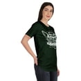 thumbnail image 2 of Inkmeso WoMen's Not All Angel Have Wings Some Have Stethoscopes Nurse T-shirt, 2 of 8