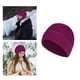 thumbnail image 5 of Beae Sombrero de punto Invierno Cálido Gorra Slouchy Sombreros púrpura shamjiam Gorro con puño, 5 of 8