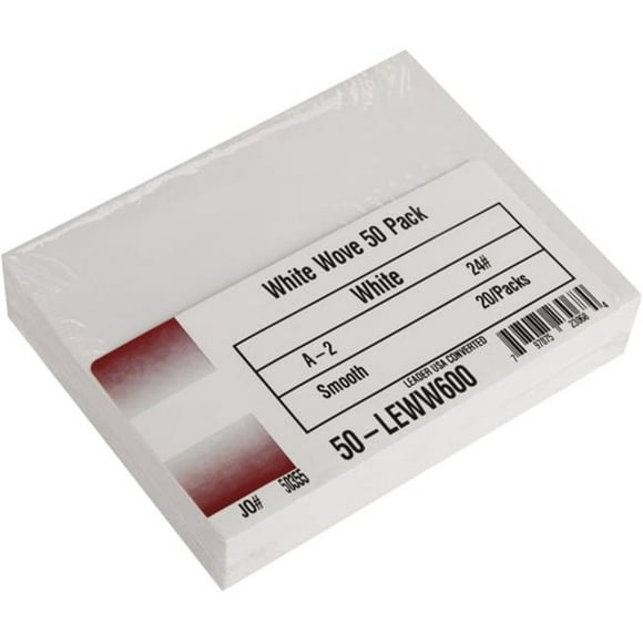 Leader Paper Products A250 Enveloppe A2 4.375&amp;quot;X5.75&amp;quot;