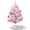 Pink, variant on Christmas Tree 24 Inch Pink Tabletop Tree with LED Lights Ornaments Girls DIY Holiday Decor