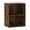 Rustic Brown, variant on Barara King Nightstand with 5-Position Adjustable Shelf, 2-Cube Night Table for Bedroom, Living Room, Home Office, Brown