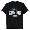 thumbnail image 2 of ZJXFGS Senior 2026 Tees Womens Shirts Womens Tops Casual Graphic T Shirts for Woman Black L, 2 of 4