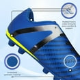 thumbnail image 3 of Vizari USA Impact Firm Ground Soccer Cleats for Kids – Comfortable, Lightweight, and Durable Shoes for Toddlers, Little Kids, and Big Kids - Blue/Silver, 5, 3 of 6