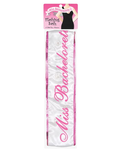 Shatchi BRIDE TO BE Flashing Sash Pink-Pink Wedding Hen Party Fancy Accessory 