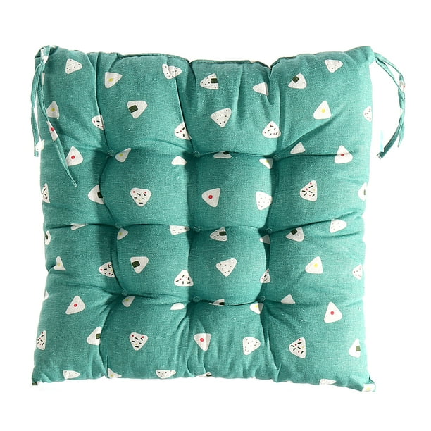 18x18 inches Seat Cushion w/ Ties, Nordic Style Comfortable Thick Chair