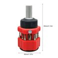 thumbnail image 4 of Multitool Screwdriver, Multi Screwdriver Tool All In One Multi purpose combination screwdriver 12 in 1 mini screwdriver set All In One Screwdriver repair and disassembly, 4 of 7